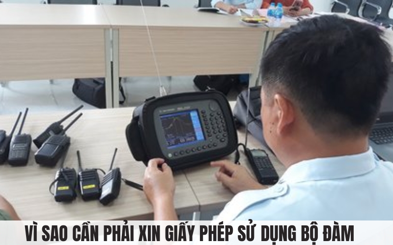 giấy phép sử dụng bộ đàm